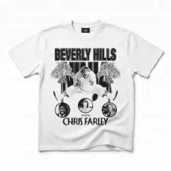 BEVERLY HILLS NINJA VINTAGE FRONT & BACK T-SHIRT