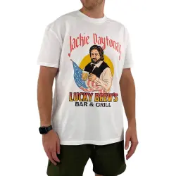 JACKIE DAYTONA WHITE TEE