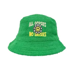 ALL OOPSIES NO DAISIES TERRY TOWEL BUCKET HAT