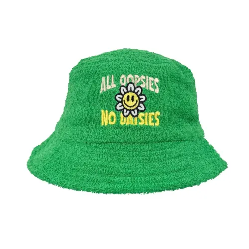 ALL OOPSIES NO DAISIES TERRY TOWEL BUCKET HAT