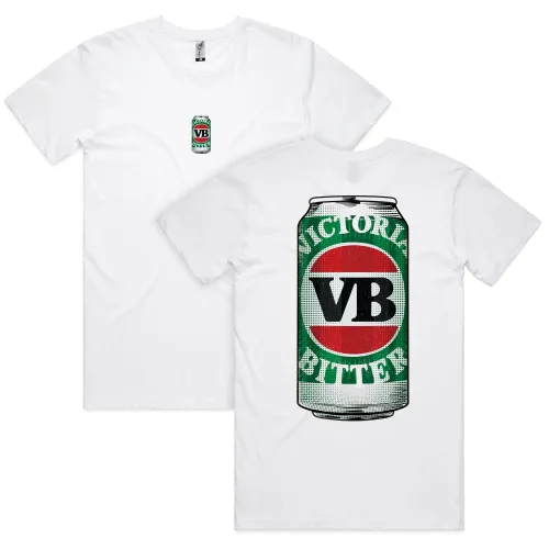 2020'S VB CAN FRONT & BACK WHITE TEE