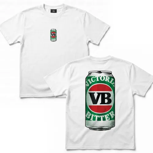 2020'S VB CAN FRONT & BACK WHITE TEE