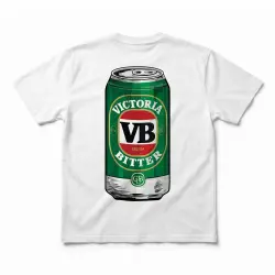 2010'S VB CAN FRONT & BACK WHITE TEE