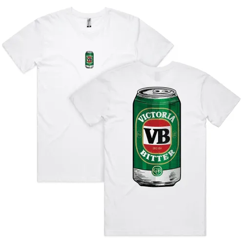 2010'S VB CAN FRONT & BACK WHITE TEE