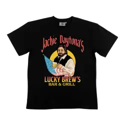 JACKIE DAYTONA BLACK TEE
