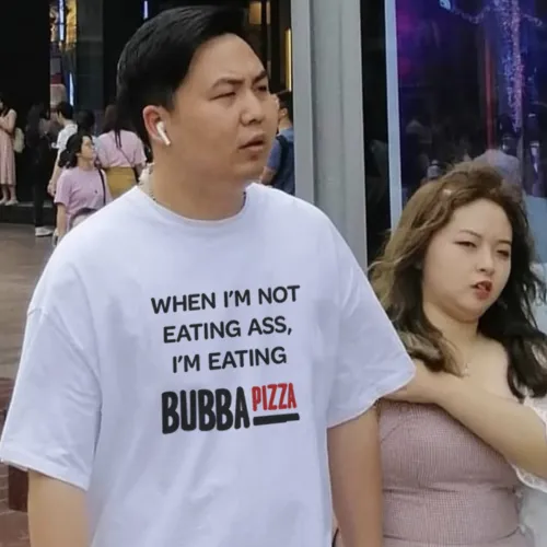 WHEN I'M NOT EATING WHITE TEE