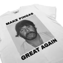 MAKE PINGAS GREAT AGAIN WHITE TEE