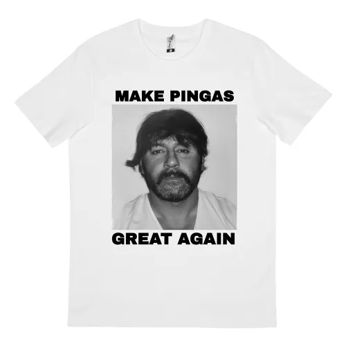 MAKE PINGAS GREAT AGAIN WHITE TEE