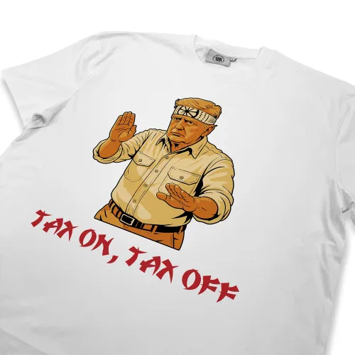 TAX ON WHITE TEE