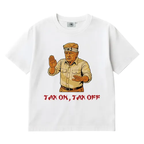 TAX ON WHITE TEE