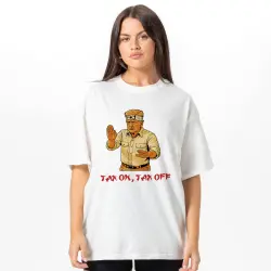 TAX ON WHITE TEE
