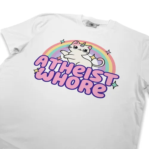 ATHEIST WHITE TEE
