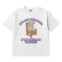 IT'S NOT CHEATING WHITE TEE