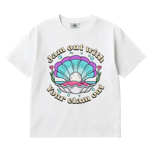 JAM OUT WHITE TEE