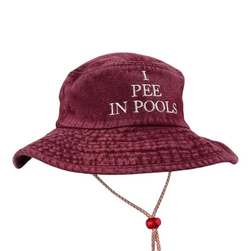 MAROON I PEE IN POOLS FLOPPY WIDE BRIM HAT SMALL