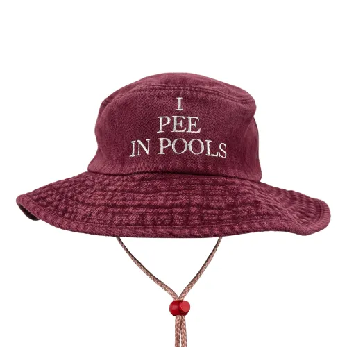 MAROON I PEE IN POOLS FLOPPY WIDE BRIM HAT SMALL