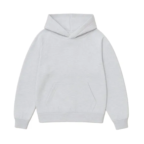 WHITE MARLE PREMIUM BLANK UNISEX HOODIE