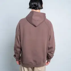 DARK BROWN PREMIUM BLANK UNISEX HOODIE