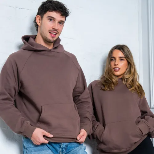 DARK BROWN PREMIUM BLANK UNISEX HOODIE
