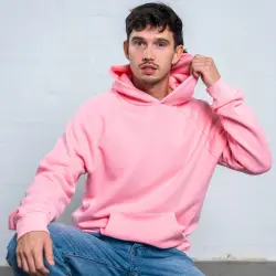 PINK PREMIUM BLANK UNISEX HOODIE