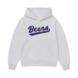 BEERS WHITE MARLE HOODIE