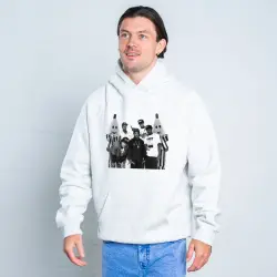 BWA WHITE MARLE HOODIE