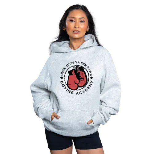 OUSS OUSS WHITE MARLE HOODIE