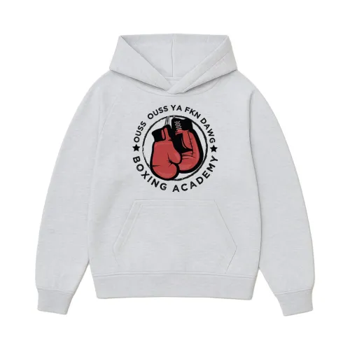 OUSS OUSS WHITE MARLE HOODIE