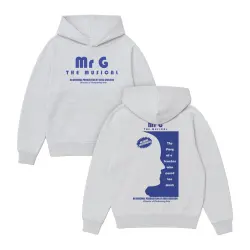 MR. THE MUSICAL WHITE MARLE HOODIE