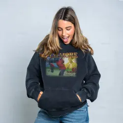 GILMORE CHAMPIONSHIP VINTAGE BLACK HOODIE