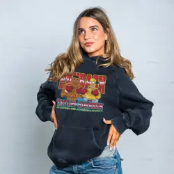 PAYBACK VINTAGE BLACK HOODIE