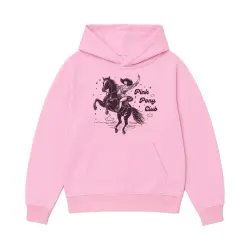 PINK PONY CLUB PINK HOODIE