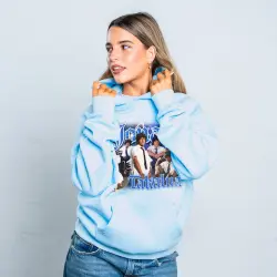 VINTAGE JONAH LIGHT BLUE HOODIE