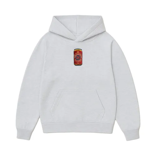 WHITE MARLE MELBOURNE BITTER CAN EMBROIDERED HOODIE