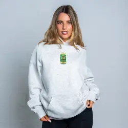 WHITE MARLE VB CAN EMBROIDERED HOODIE