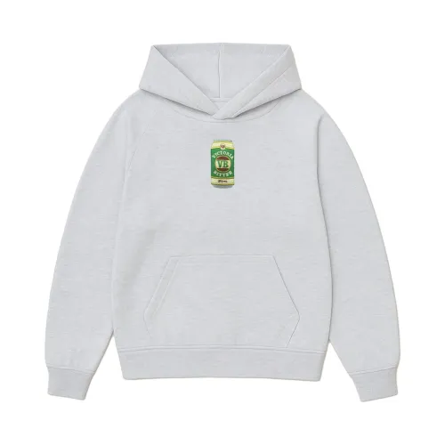 WHITE MARLE VB CAN EMBROIDERED HOODIE
