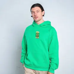 GREEN VB CAN EMBROIDERED HOODIE