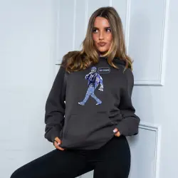 SAY DRAKE GRAPHITE HOODIE