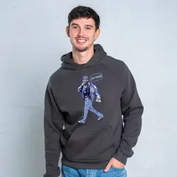 SAY DRAKE GRAPHITE HOODIE