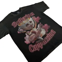 VINTAGE BALLERINA CAPPUCCINA T-SHIRT