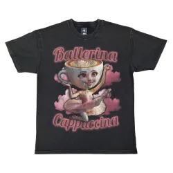 VINTAGE BALLERINA CAPPUCCINA T-SHIRT