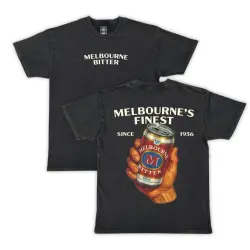 VINTAGE MELBOURNE'S FINEST FRONT & BACK T-SHIRT
