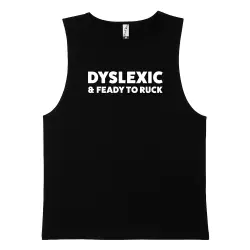 DYSLEXIC BLACK TANK