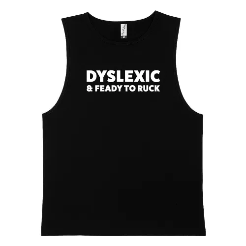 DYSLEXIC BLACK TANK