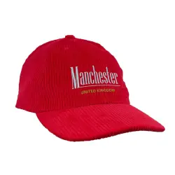 MANCHESTER RED CORD HAT
