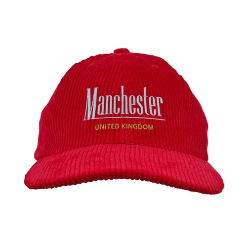 MANCHESTER RED CORD HAT
