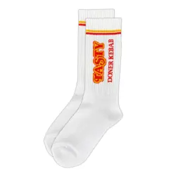 TASTY KEBAB WHITE SOCKS