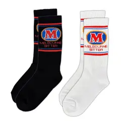 2 PACK RETRO MELBOURNE BITTER SOCKS