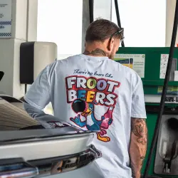 FROOT BEERS FRONT AND BACK WHITE TEE