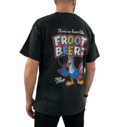 VINTAGE FROOT BEERS FRONT AND BACK T-SHIRT